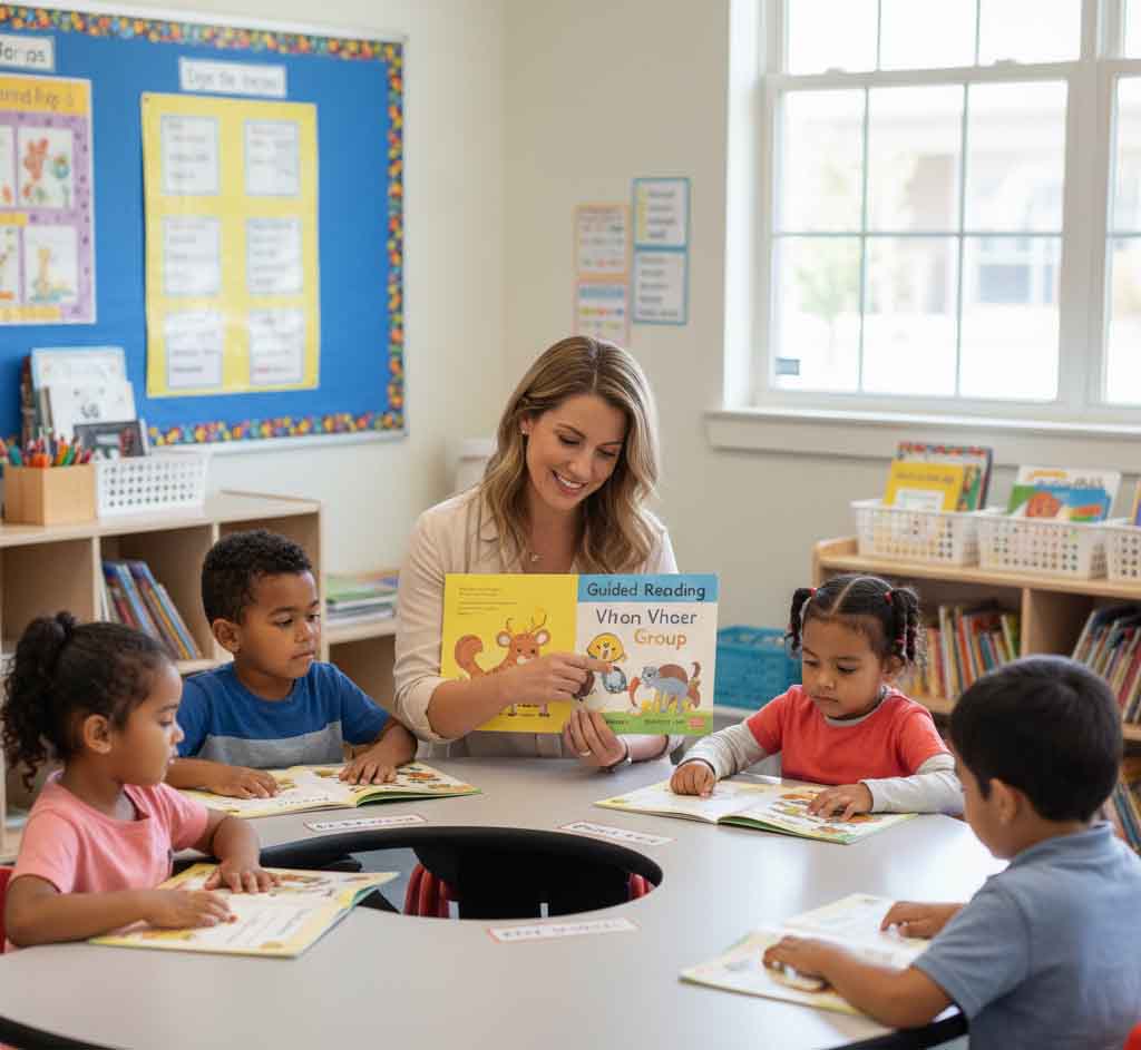 Guided Reading Groups-small group activities for kindergarten