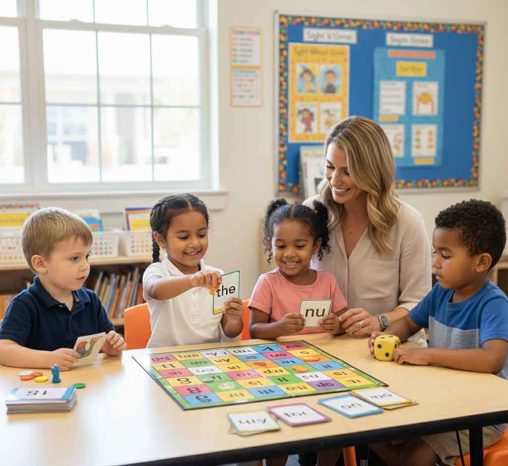 Sight Word Games-small group activities for kindergarten